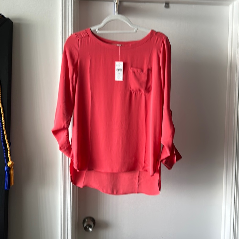NWT Loft Long Sleeve Blouse